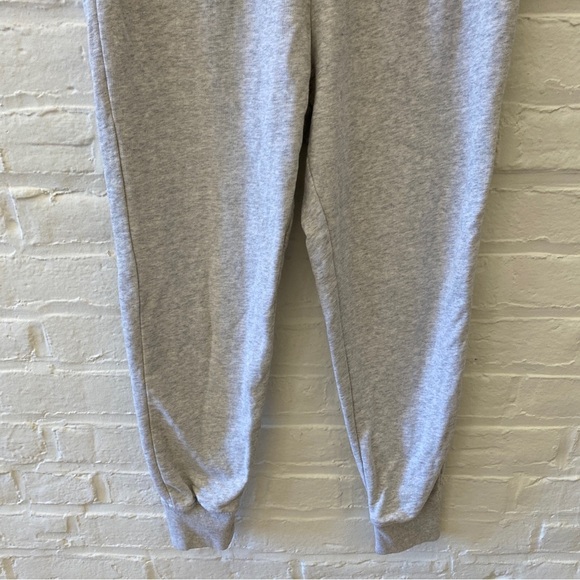 COS || Tapered Joggers Track Pants Sweatpants Cotton Heathered Gray XS - Picture 3 of 10